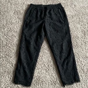 J Crew Lace pants as 4